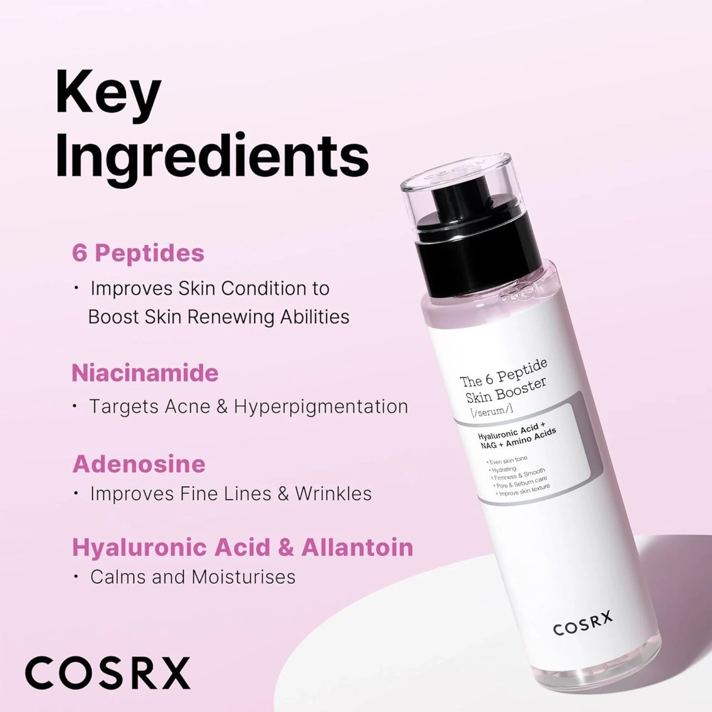 COSRX – The 6 Peptide Skin Booster Serum